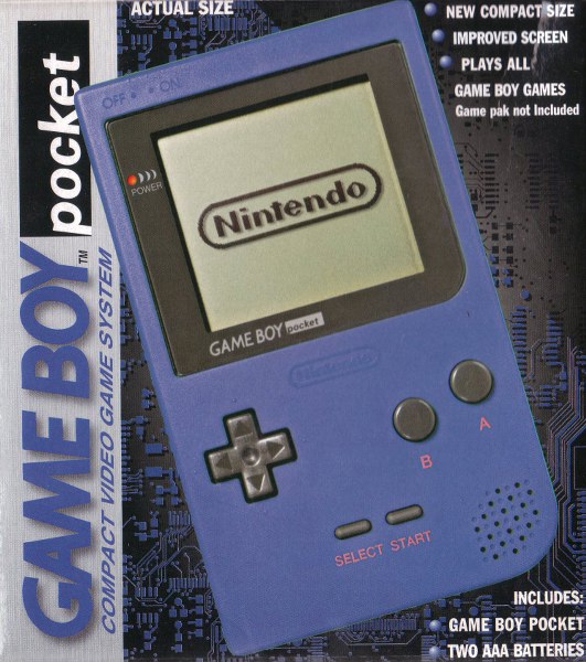 Blue Gameboy Pocket