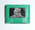Nintendo 64 - Nintendo 64 Joytech Memory Card Green Loose