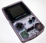 Nintendo Gameboy Colour - Nintendo Gameboy Colour Console Clear Loose