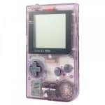 Nintendo Gameboy - Nintendo Gameboy Pocket Clear Purple Console Loose