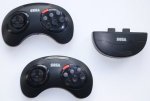 Sega Megadrive - Sega Megadrive 6 Button Wireless Controllers Loose