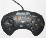 Sega Megadrive - Sega Megadrive Competition Pro 6 Button Controller Loose