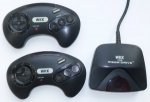 Sega Megadrive - Sega Megadrive Infra Red WWK Wireless Controllers Loose