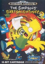 Sega Megadrive - Simpsons - Barts Nightmare