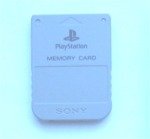 Sony Playstation - Sony Playstation Memory Card Grey Loose