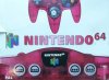 Nintendo 64 Clear Red Console Boxed