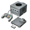Nintendo Gamecube Modified Silver Console and Gameboy Player Loose
