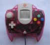 Sega Dreamcast Clear Pink Official Controller Loose