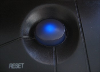 Neo Geo AES Blue LED in Switch