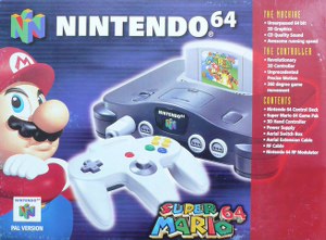 n64 with mario 64