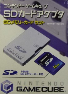 gamecube sd memory card